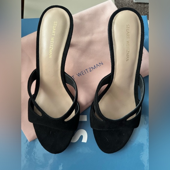 Stuart Weitzman suede heel - Picture 1 of 4